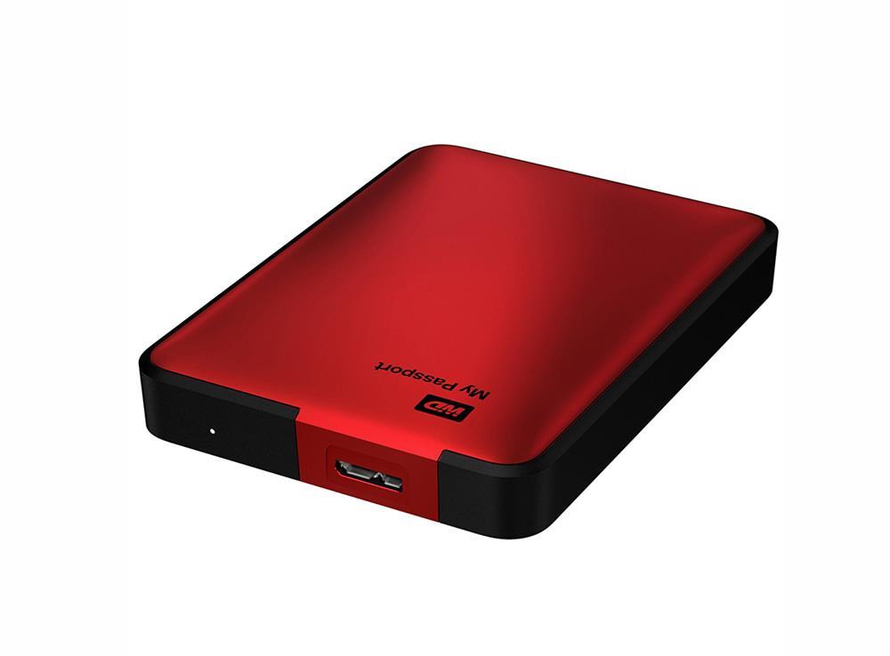 WDBY8L0020BRD-NESN Western Digital My Passport 2TB USB 3.0 2.5-inch External Hard Drive (Red) (Refurbished)