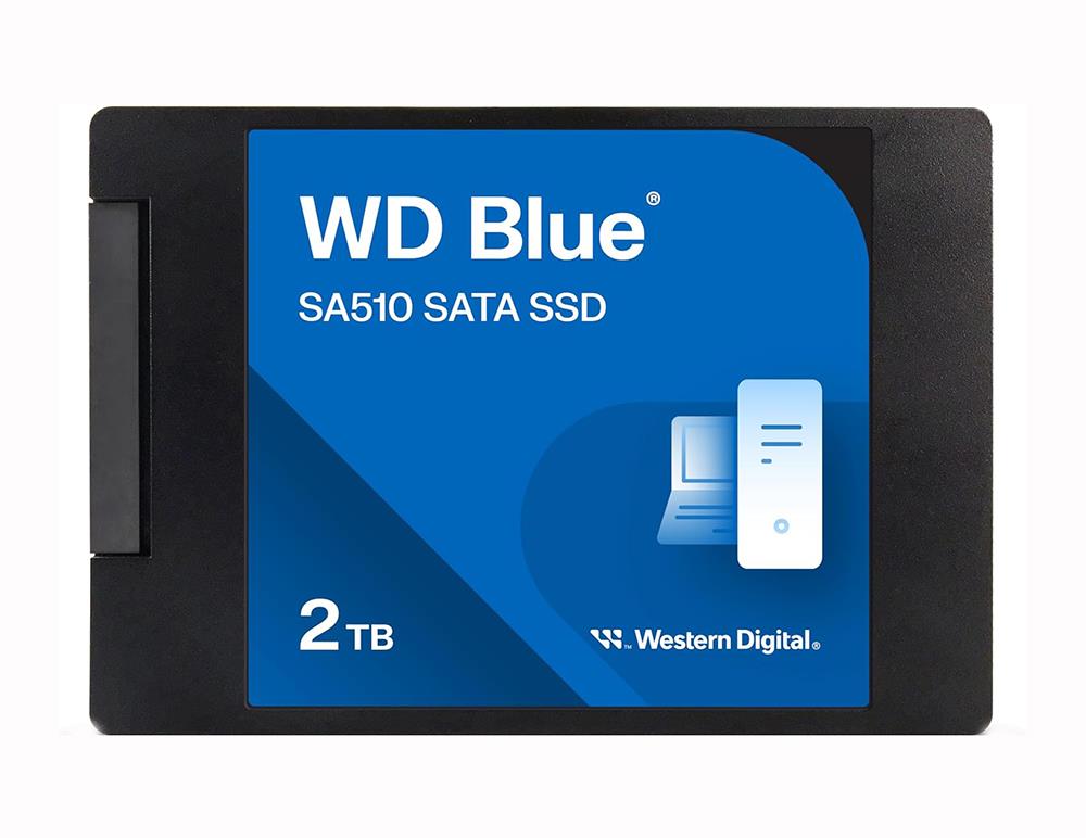 WDS200T3B0A-00C7K0 Western Digital WD Blue SA510 2TB SATA Gbps 2.5-inch Internal Solid State Drive (SSD)
