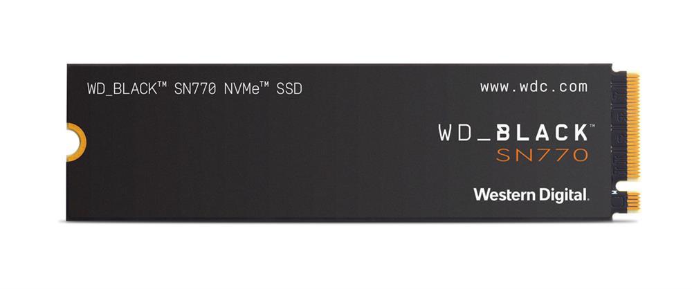WDS200T3X0E WD Black SN770 2 TB Solid State Drive - M.2 2280 Internal - PCI Express NVMe (PCI Express NVMe 4.0 x4) - Notebook, Motherboard Device Supported - 1200 TB TBW - 5150 MB/s Maximum Read 