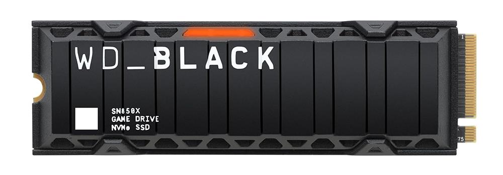 WDS400T2XHE Western Digital 4TB TLC PCIe 4.0 x4 NVMe M.2 2280 SSD w/ Heatsink