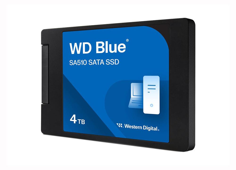 WDS400T3B0A-00C7K0 Western Digital WD Blue SA510 4TB SATA 6Gbps 2.5-inch Internal Solid State Drive (SSD)