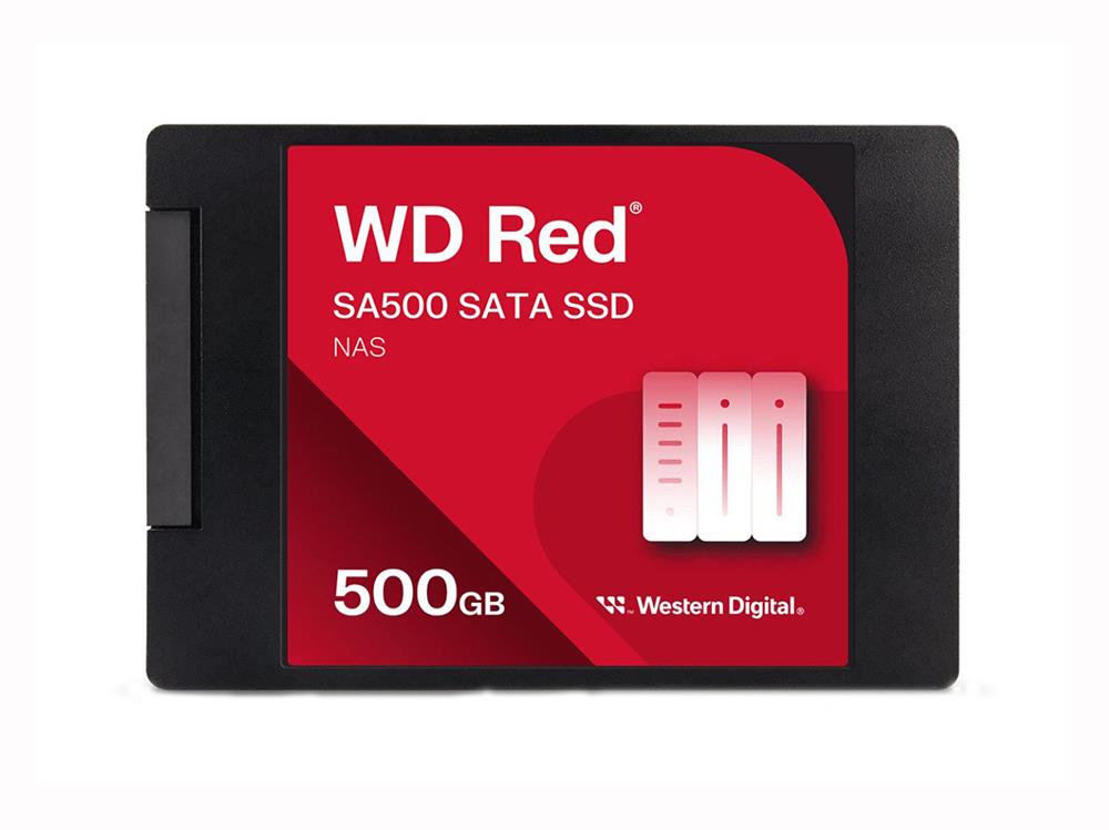 WDS500G1R0A-68A4W0 Western Digital Red SA500 NAS 500GB TLC SATA 6Gbps 2.5-inch Internal Solid State Drive (SSD)
