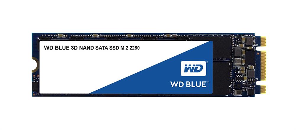 WDS500G2B0B Western Digital Blue 3D NAND 500GB TLC SATA 6Gbps M.2 2280 Internal Solid State Drive (SSD)