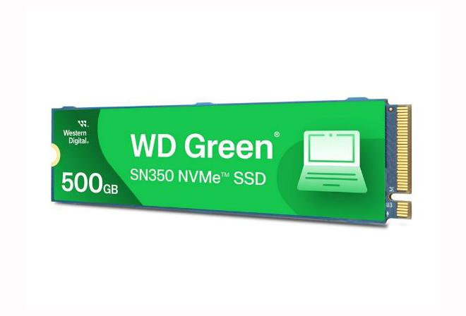 WDS500G2G0C-00CDH0 Western Digital SN350 Green 500GB TLC PCI Express 3.0 x4 NVMe M.2 2280 Internal Solid State Drive (SSD)