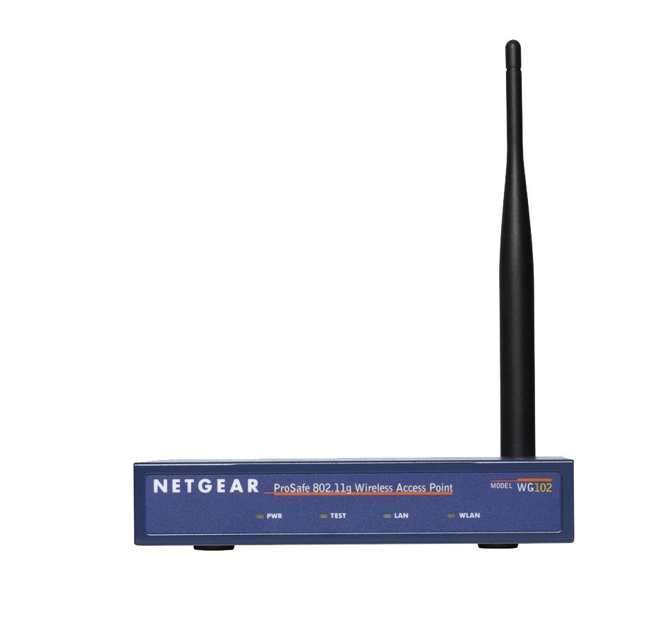 WG102NA Netgear ProSafe WG102 802.11g Wireless Access Point IEEE 802.11b/g 54Mbps (Refurbished)
