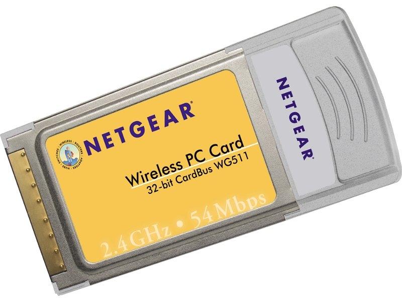 WG511VCNA NetGear 54Mbps Wireless PC Card (Refurbished)