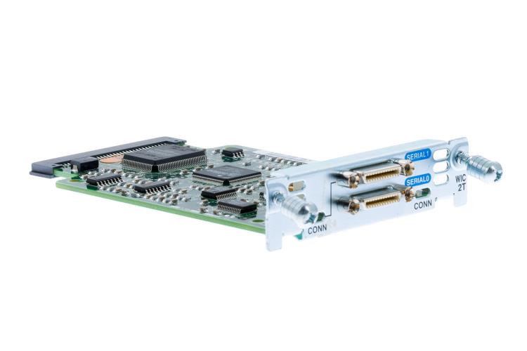 WIC-2T Cisco 2600/3600/1720 Expansion Module Serial 2 Ports (Refurbished)