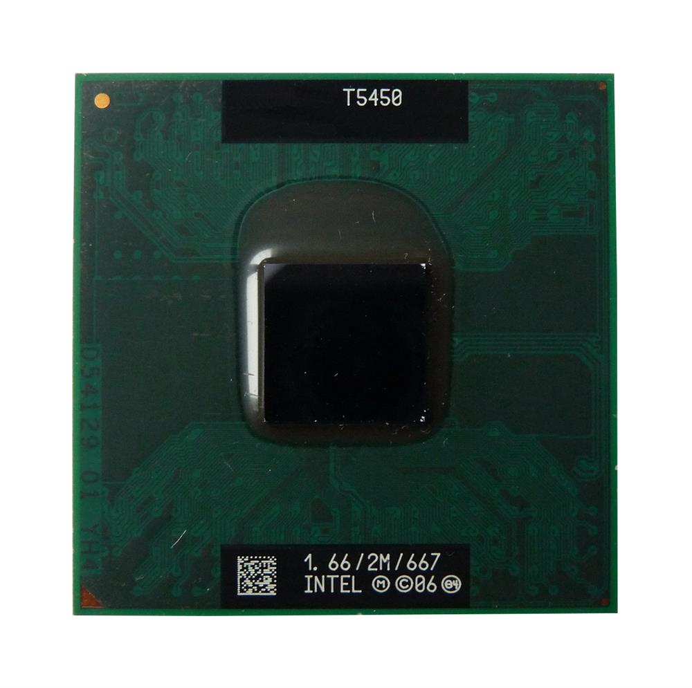 WK070 Dell 1.66GHz 667MHz FSB 2MB L2 Cache Intel Core 2 Duo T5450 Mobile Processor Upgrade
