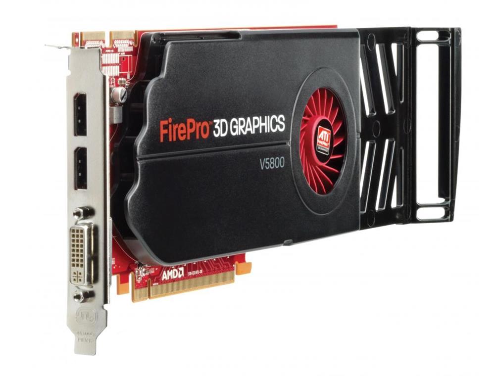 WL050AA HP ATI FirePro V5800 1GB GDDR5 DVI PCI-Express 2.0 x16 Video Graphics Card