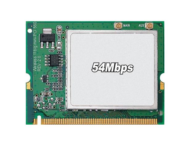 WM3B2915ABGRW Intel PRO/Wireless 2915ABG Dual Band 2.4GHz / 5GHz 54Mbps IEEE 802.11a/b/g Mini PCI Type 3B Wireless Network Adapter