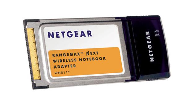 WN511T100GES NetGear RangeMax NEXT PCMCIA 802.11b/g Wireless Notebook Adapter (Refurbished)