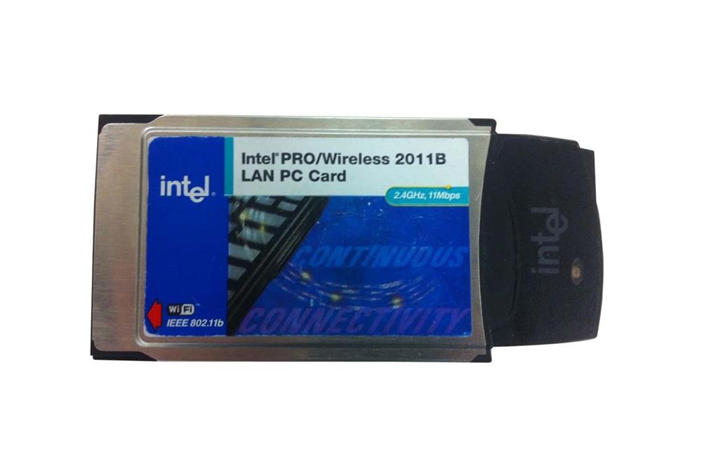 WPC2011BWW Intel PRO/Wireless 2011 Network adapter PC Card 11Mbps