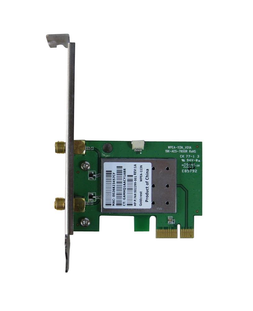 WPEA-113N HP Ar5bxb92 PCi-e Desktop 802.11 Abgn Wifi