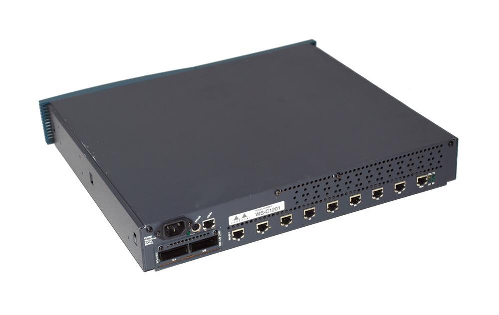 WS-C1201 Cisco Catalyst 1201 8-Ports 10Base-T Workgroup Switch With WS C1511 2Port Multimode FDDI Uplink Module. (Refurbished)