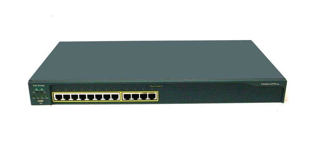 WS-C2950 Cisco Catalyst 2950 10/100 RJ-45 Rack-mountable Catalyst Autosensing Switch (Refurbished)