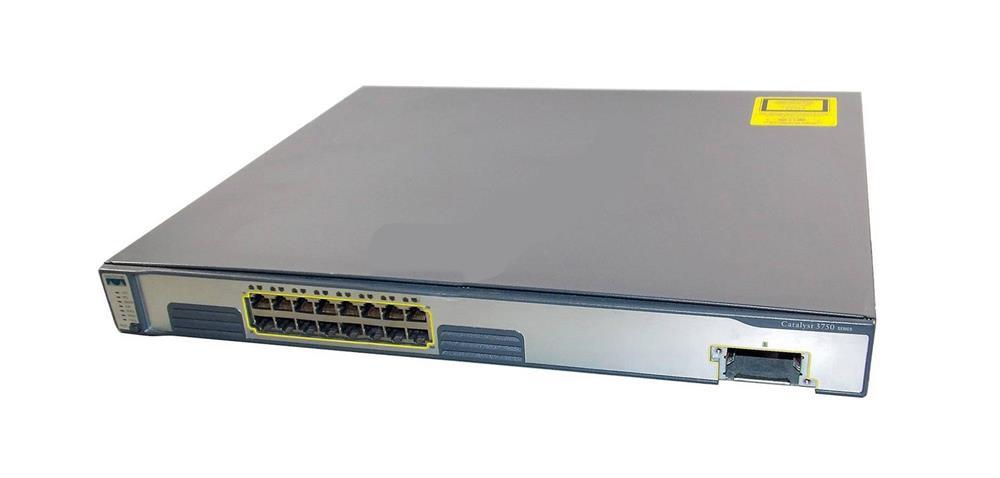 WS-C3750G-16TD-S Cisco Catalyst 3750 16Port 10/100/1000BT+ 10 GBE Standard Image (Refurbished)