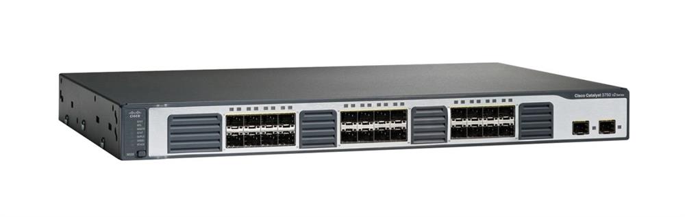 WS-C3750V224FSS-RF Cisco Catalyst 3750V2-24FS Layer 3 Switch (Refurbished)