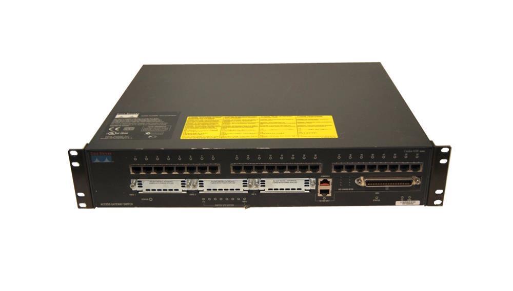 WS-C4224V-8FXS-RF Cisco Catalyst 4224 Access Gateway Routing Switch 24 x 10/100Base-TX, 8 x , 1 x (Refurbished)