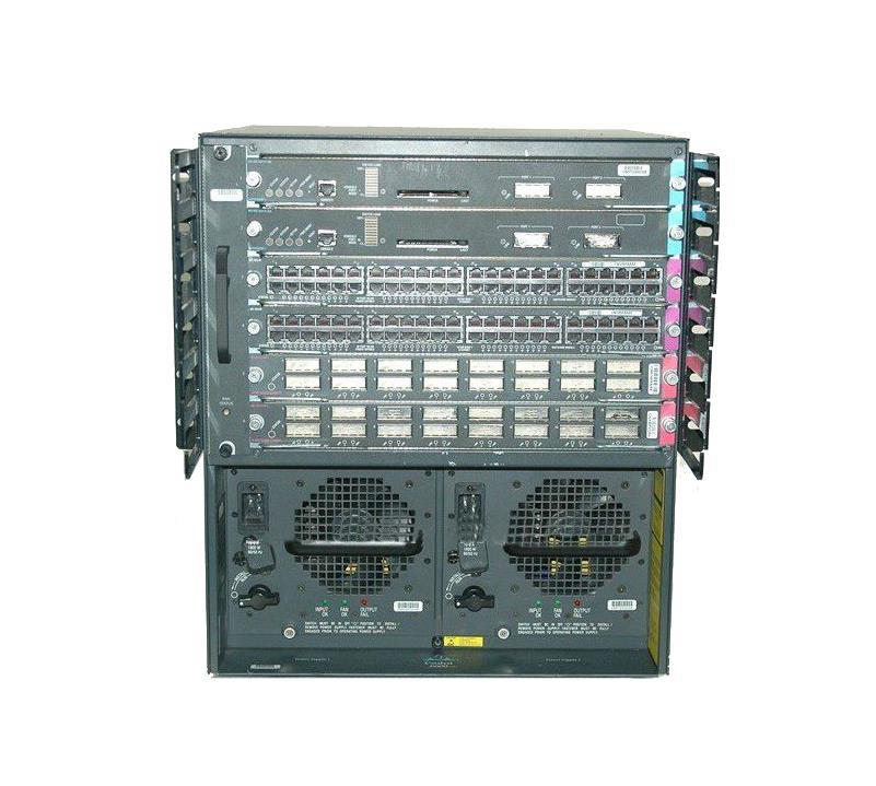 WS-C6006 Cisco Catalyst 6006 Spare Chassis with One Power Supply Required (Refurbished)
