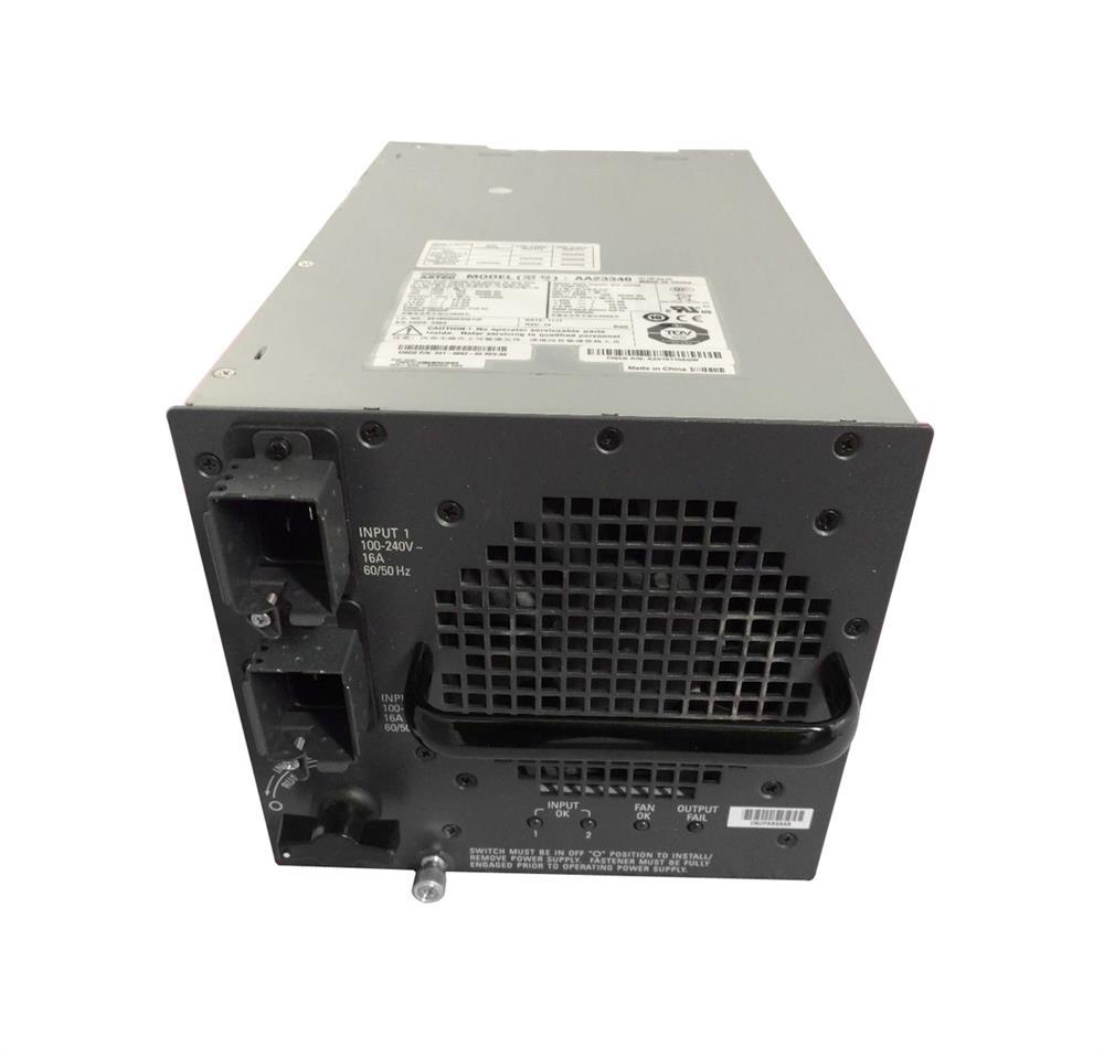 WS-CAC-6000W=-A1 Cisco 6000-Watt 110-220V AC Hot Swap Power Supply for Catalyst 6500 Series Switches (Refurbished)