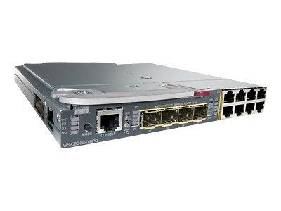 WS-CBS3020 Cisco Catalyst 3020 Multi-Layer Blade Switch 16-Ports 8 x 10/100/1000Base-T Gigabit LAN 4 x SFP (mini-GBIC) Layer 3 Switch (Refurbished)