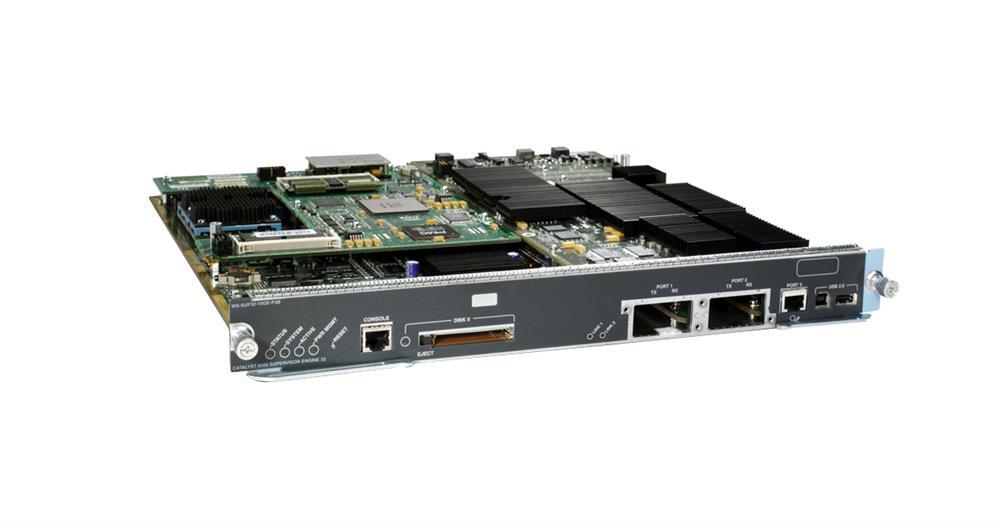 WS-SUP32-10GE-3B Cisco Catalyst 6500 Supervisor Engine 32 2-Ports 10Gbps with PFC3B Control Processor (Refurbished)