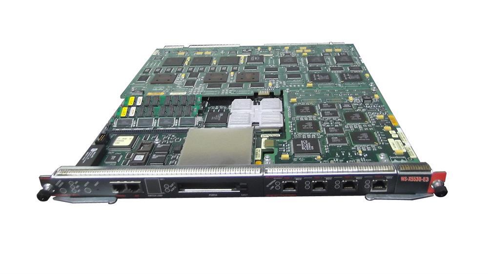 WS-U5537-FETX Cisco 4 Port 100BaseTX Uplink module for Supervisor 3 (Refurbished)