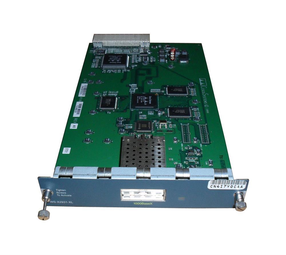 WS-X2931-XL Cisco 1-Port GBIC based 1000Base-X Uplink Module for Catalyst 2900 XL Series (Refurbished)