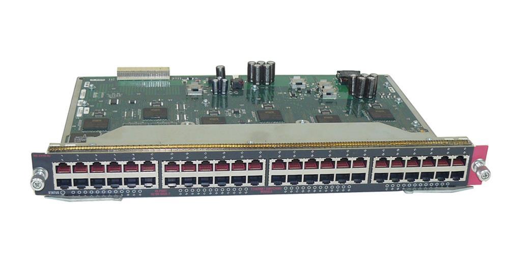WS-X4148-RJ Cisco Catalyst 4000 10/100Base-T 48-Ports RJ-45 Fast Ethernet Switch Plug-in Module (Refurbished)