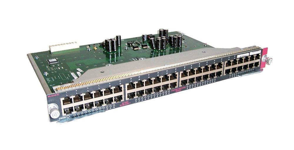 WS-X4148-RJ45V Cisco Catalyst 4500 48-Ports RJ-45 10/100Base-T Prestandard Switch (Refurbished)