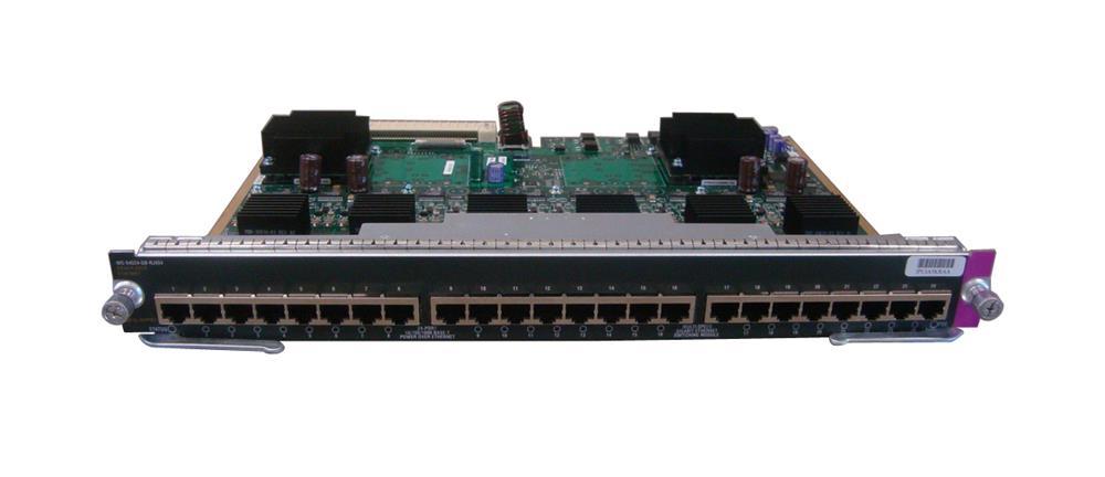 WS-X4524-GB-RJ45V Cisco Catalyst 4500 PoE 802.3af 10/ 100/1000 24-Ports Switch (Refurbished)
