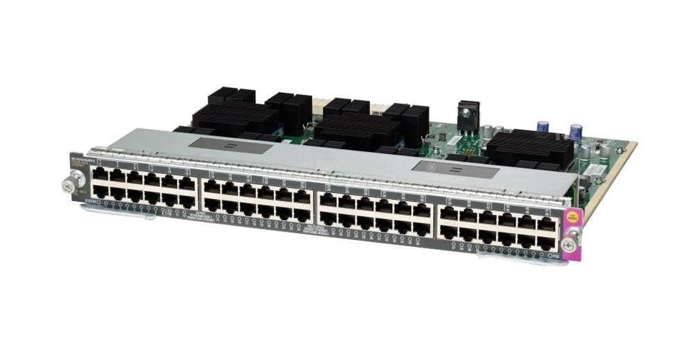 WS-X4748-RJV+E+ Cisco Catalyst 4500e 48-Ports Poe 802.3at 10/100/1000(Rj45) (Refurbished)