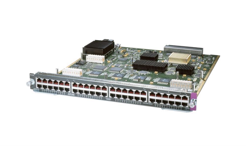 WS-X6148E-GE-45AT Cisco Catalyst 6500 48-Ports 10/10/1000 Switch (Refurbished)