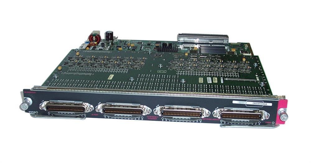 WS-X6348-RJ21V Cisco 48-Ports RJ21 Fast Ethernet POE Switch Module for Catalyst 6500 (Refurbished)
