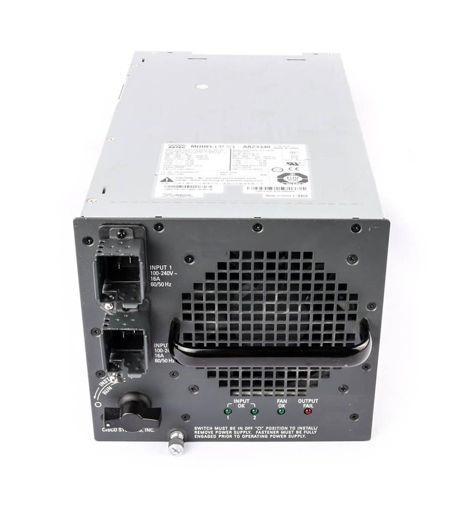 WSCAC6000WIM Cisco 6000-Watt 110-220V AC Hot Swap Power Supply for Catalyst 6500 Series Switches (Refurbished)