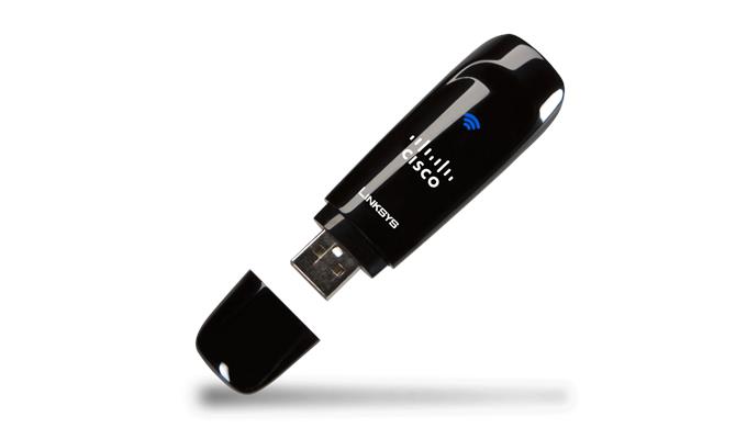 WUSB600N Linksys Dual-Band IEEE 802.11a/b/g, IEEE802.11n Wireless-N USB Network Adapter (Refurbished)