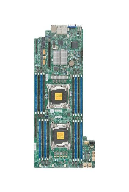 X10DRFR-NT SuperMicro Dual Socket R3 LGA 2011 Intel C612 Chipset Xeon E5-2600 v4/v3 Processors Support DDR4 16x DIMM 10x SATA3 6.0Gb/s Proprietary Server Motherboard (Refurbished)