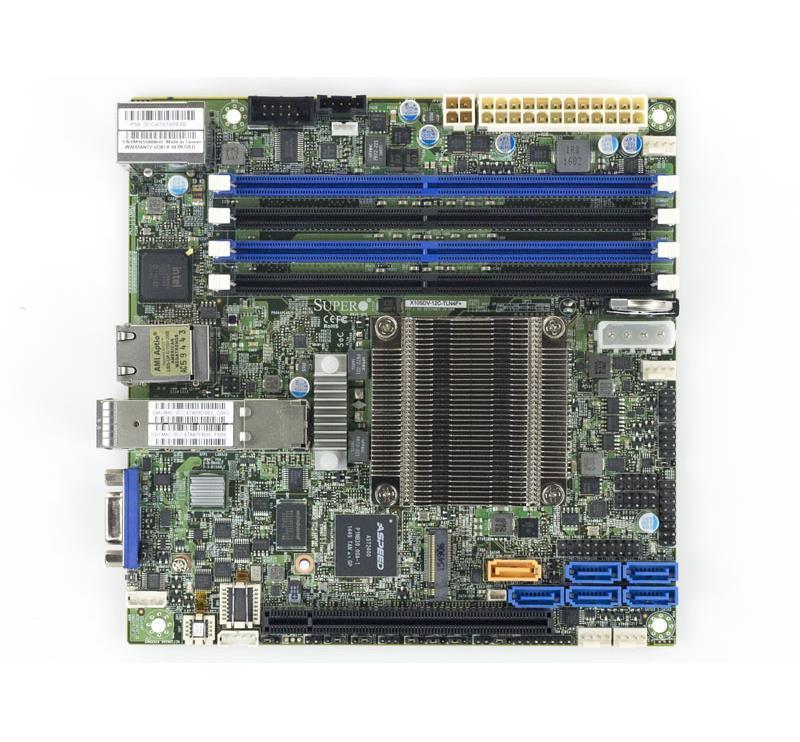 X10SDV-2C-7TP4F SuperMicro Single Socket FCBGA 1667 Xeon D-1508 Processors Support Flex ATX Server Motherboard (Refurbished)