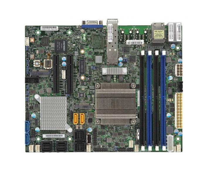 X10SDV-4C-7TP4F SuperMicro Socket FCBGA 1667 System On Chipset Intel Xeon D-1518 Processors Support DDR4 4x DIMM 4x SATA3 6.0Gb/s Flex-ATX Motherboard (Refurbished)