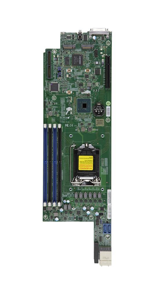 X11SCD-F SuperMicro Socket LGA 1151 Intel C246 Chipset Xeon E-2100/ 8th Generation Core i3 / Pentium / Celeron Processors Support DDR4 4x DIMM 2x SATA 6.0Gb/s Proprietary Server Motherboard (Refurbished)