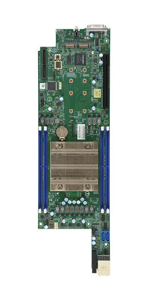 X11SDD-8C-F SuperMicro Socket FCBGA2518 System On Chipset Xeon D-2141I Processors Support DDR4 4x DIMM 2x SATA3 6.0Gb/s Proprietary Server Motherboard (Refurbished)
