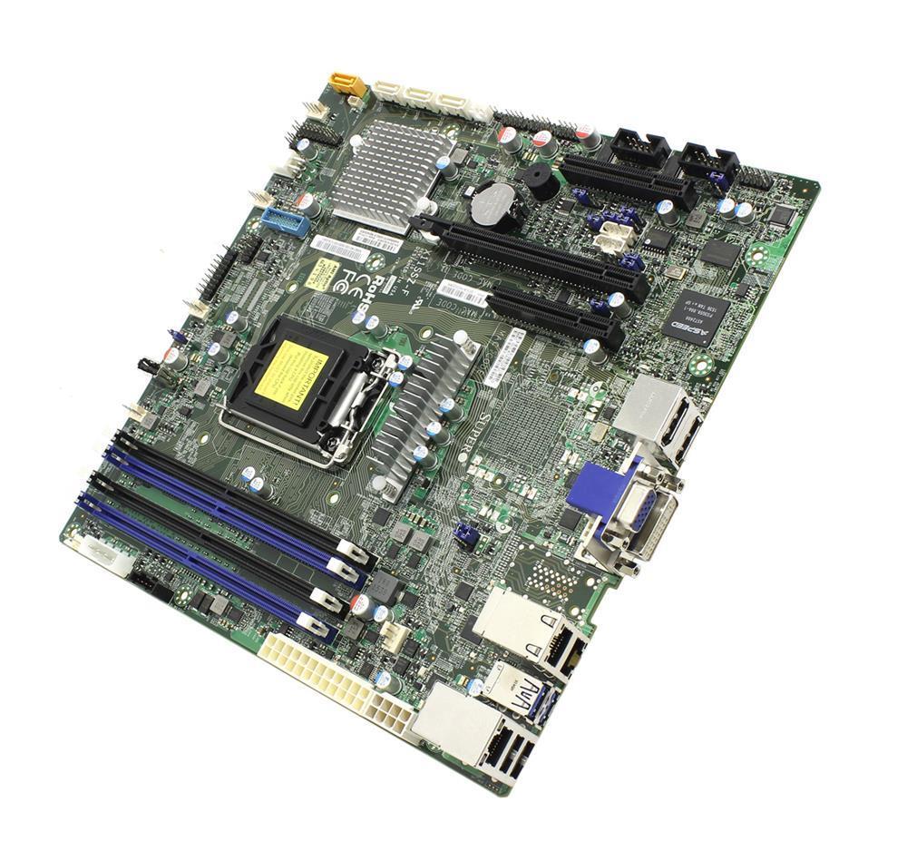 X11SSZFB SuperMicro Socket H4 LGA 1151 Xeon E3-1200 v5 / v6 Intel C236 Chipset DDR4 4 x DIMM 4 x SATA 6Gbps micro-ATX Server Motherboard (Refurbished)