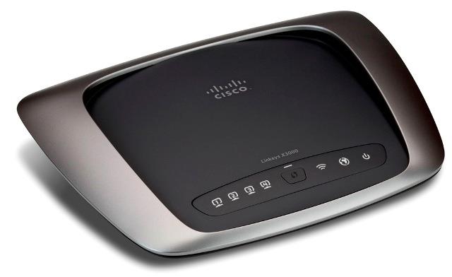 X3000-EE Linksys Wireless-N Adsl 2+ Modem Router 4 X 10/100/1000 Ethernet Ports (Refurbished)