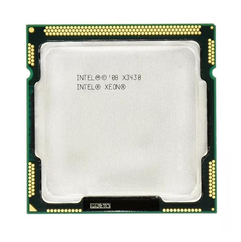 X3430 Intel Xeon Quad Core 2.40GHz 2.50GT/s DMI 8MB L3 Cache Processor