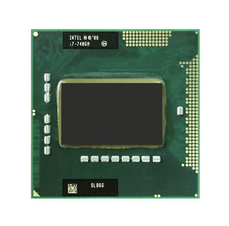 X447K Dell 1.73GHz 2.50GT/s DMI 6MB L3 Cache Intel Core i7-740QM Quad-Core Mobile Processor Upgrade