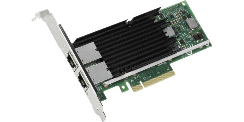 X540-AT2 Intel Ethernet Controller Converged Network Adapter 10Gb PCI Express RJ-45 x 2