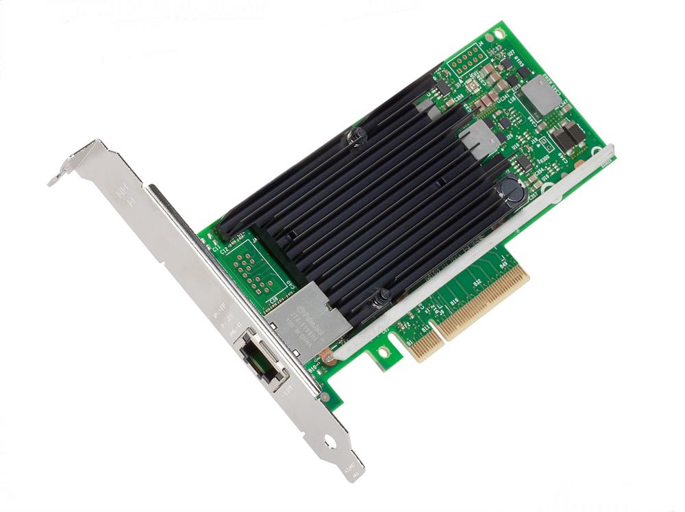 X540-T1 Intel Single-Port RJ-45 10Gbps 10GBase-T 10 Gigabit Ethernet PCI Express 2.1 x8 Converged Network Adapter