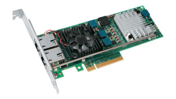 X550T2 Intel 550 Dual-Ports 10Gbps 10GBase-T PCI Express 3.0 x8 Low Profile Converged Network Adapter