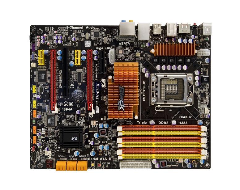 X58BA3 ECS X58b-a3 Sli Intel X58 Black Series Motherboard Atx Socket B LGA 1366 Intel X58 ChIPset 1600MHz DDR3 O.c. SATA 3.0 GB/s Raid 8-ch Audio Crossfirex/sli Ready Gigabit Lan (Refurbished)