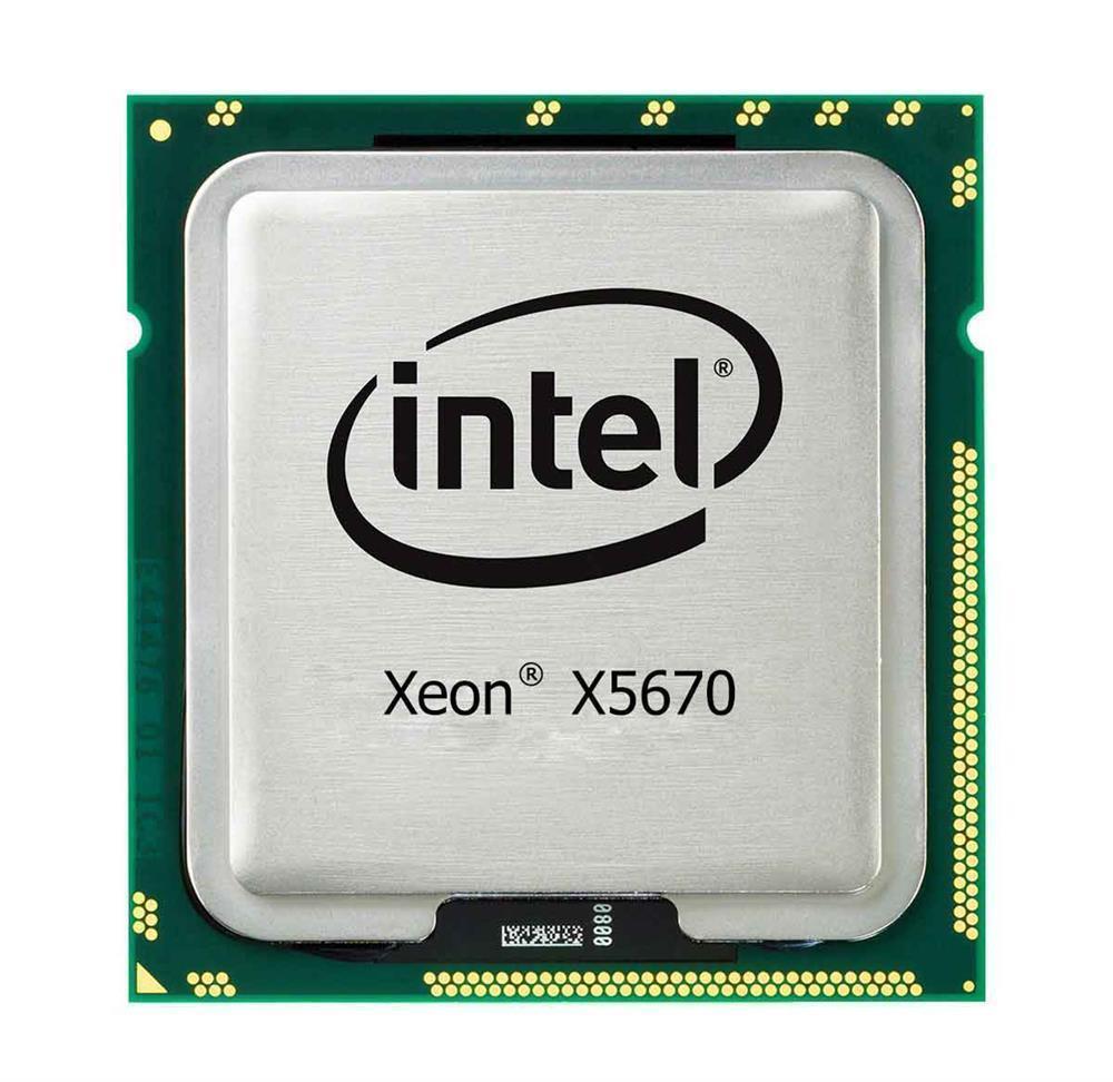 X5921A-1U Sun 2.93GHz 6.40GT/s QPI 12MB L3 Cache Intel Xeon X5670 6 Core Processor Upgrade